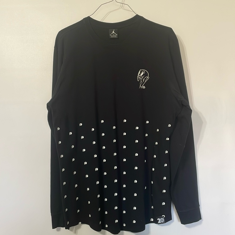 Xl black Jordan space jam long sleeve